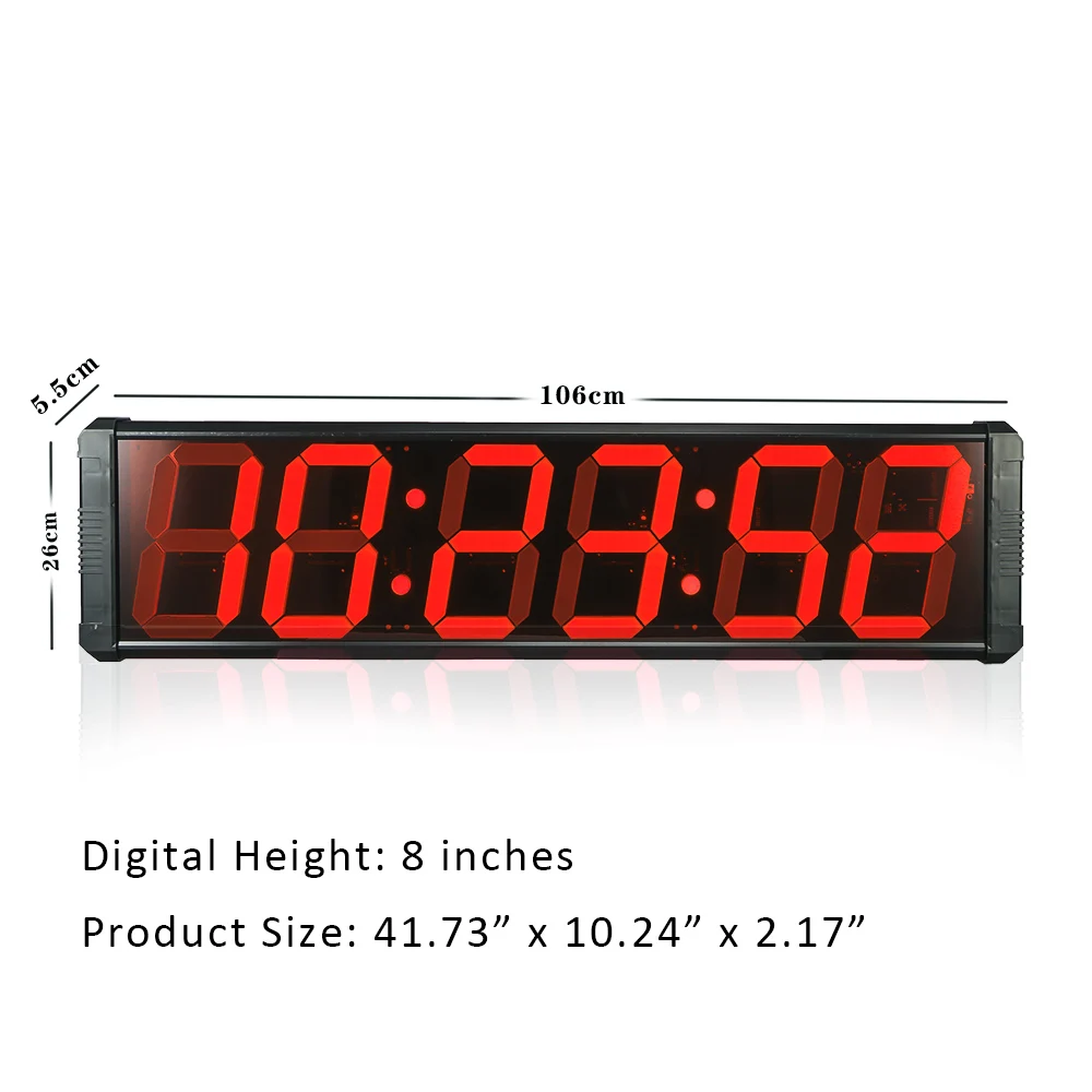 High Quality Big Digital Wall Clock LED Multifunction Clocks With Modern Design Stopwatch Indoor Race timer Countdown Electronic
High Quality Big Digital Wall Clock LED Multifunction Clocks With Modern Design Stopwatch Indoor Race timer Countdown Electronic