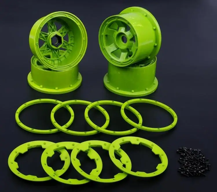 ROFUN Racing Parts Nylon Front and Rear Wheel Hub with Lock Ring Kit for 1/5 HPI Rovan KM Baja 5B Rc Car Parts
ROFUN Racing Parts Nylon Front and Rear Wheel Hub with Lock Ring Kit for 1/5 HPI Rovan KM Baja 5B Rc Car Parts