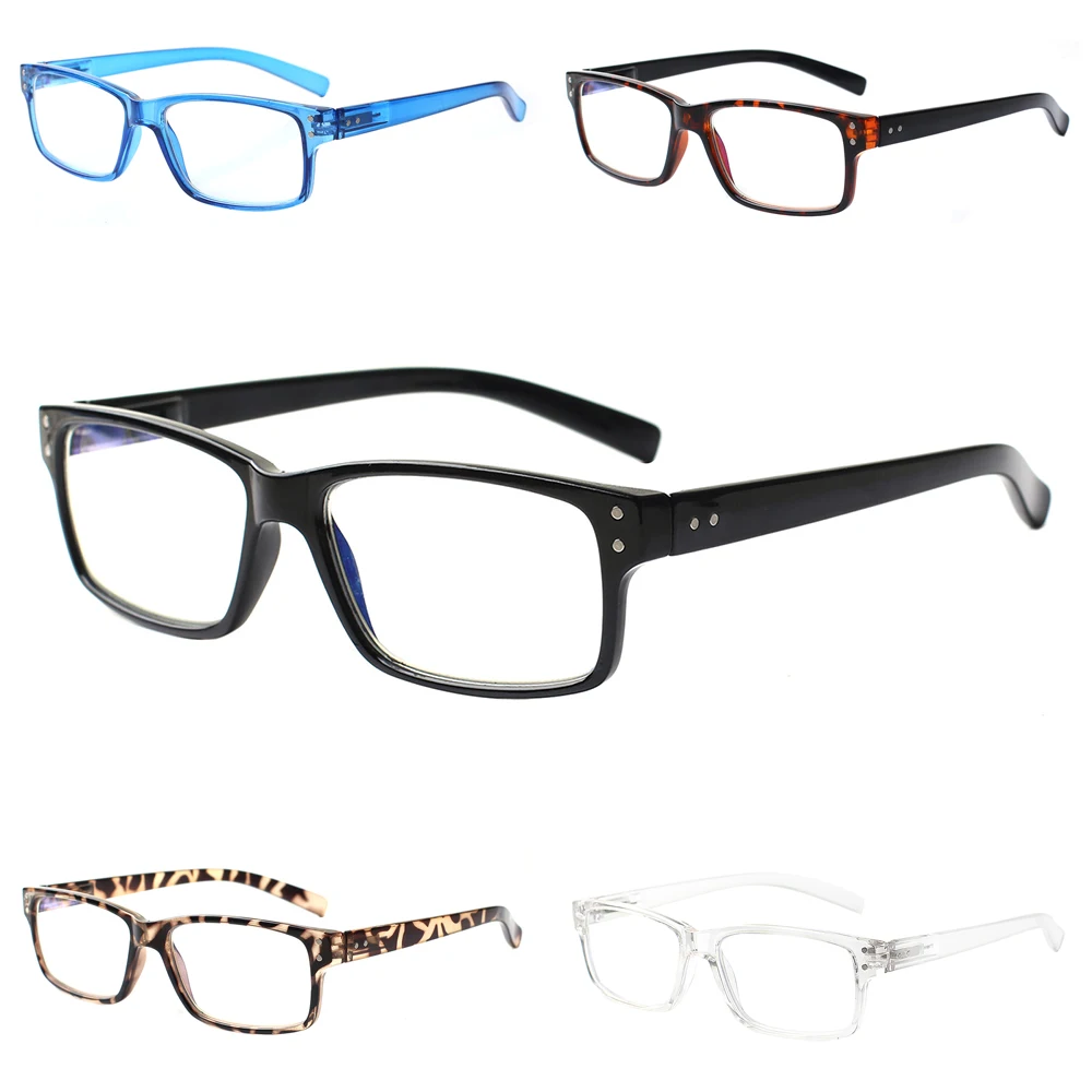 Blue Light Barrier Reading Glasses for Men Women Ultralight Prescription Glasses Classic Style with High Quality Spring Hinges
Blue Light Barrier Reading Glasses for Men Women Ultralight Prescription Glasses Classic Style with High Quality Spring Hinges