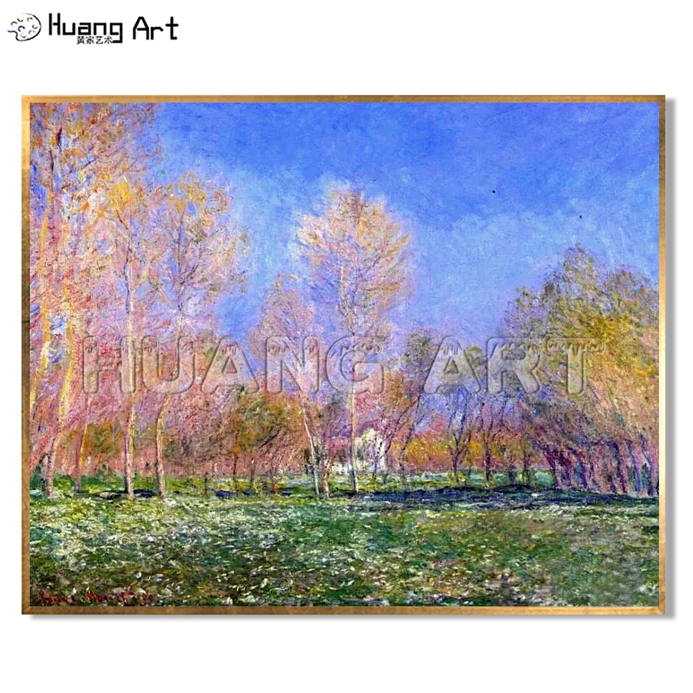 Famous Claude Monet Oil Painting on Canvas Hand-Painted High Quality Tree Landscape Imitation Painting for Room Wall Decor Art
Famous Claude Monet Oil Painting on Canvas Hand-Painted High Quality Tree Landscape Imitation Painting for Room Wall Decor Art