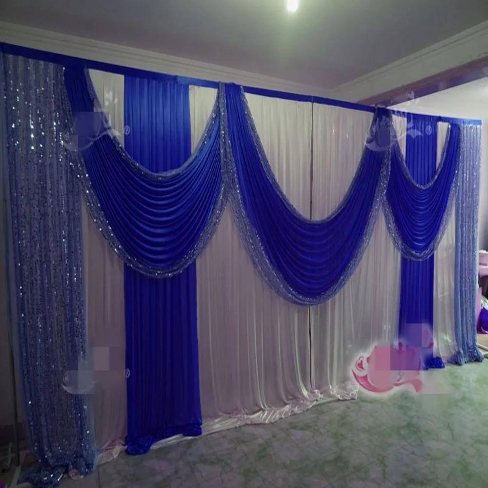 10FTX20FT Sequins Beads Edge Design ice silk Wedding Backdrop Curtain with Sequins Swags for wedding Prop Backdrop Decoration
10FTX20FT Sequins Beads Edge Design ice silk Wedding Backdrop Curtain with Sequins Swags for wedding Prop Backdrop Decoration