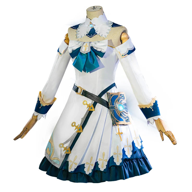 Barbara Cosplay Genshin Impact Cosplay Costume Original Version Uniform Halloween Women Barbara Costumes Dress Set
Barbara Cosplay Genshin Impact Cosplay Costume Original Version Uniform Halloween Women Barbara Costumes Dress Set