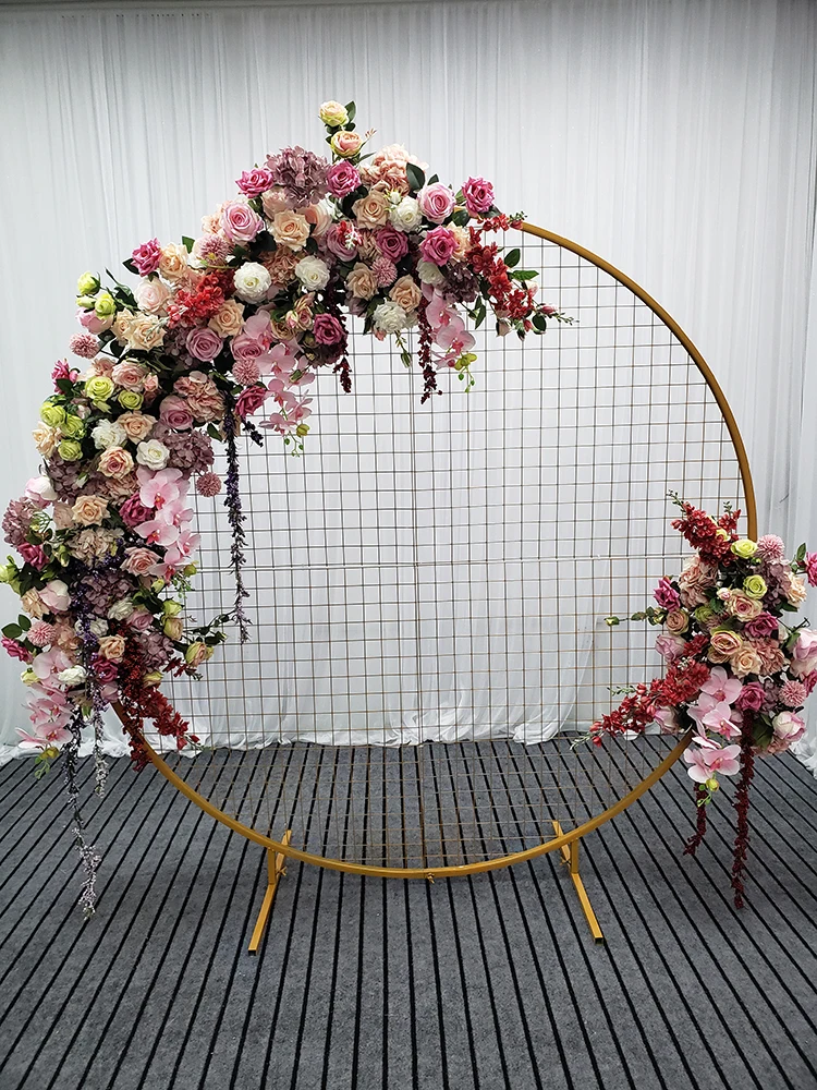Decoration Shelf, Silk Fake FlowersWedding Artificial Iron Arch Stand Floral Decoration, Metal Grid, Stage Background,
Decoration Shelf, Silk Fake FlowersWedding Artificial Iron Arch Stand Floral Decoration, Metal Grid, Stage Background,