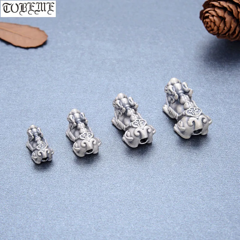 3D 100% 999 Silver Ruyi Pixiu Bead Real Pure Silver Lucky Fengshui Pixiu Charm Piyao Beads Good Luck for Wealth
3D 100% 999 Silver Ruyi Pixiu Bead Real Pure Silver Lucky Fengshui Pixiu Charm Piyao Beads Good Luck for Wealth