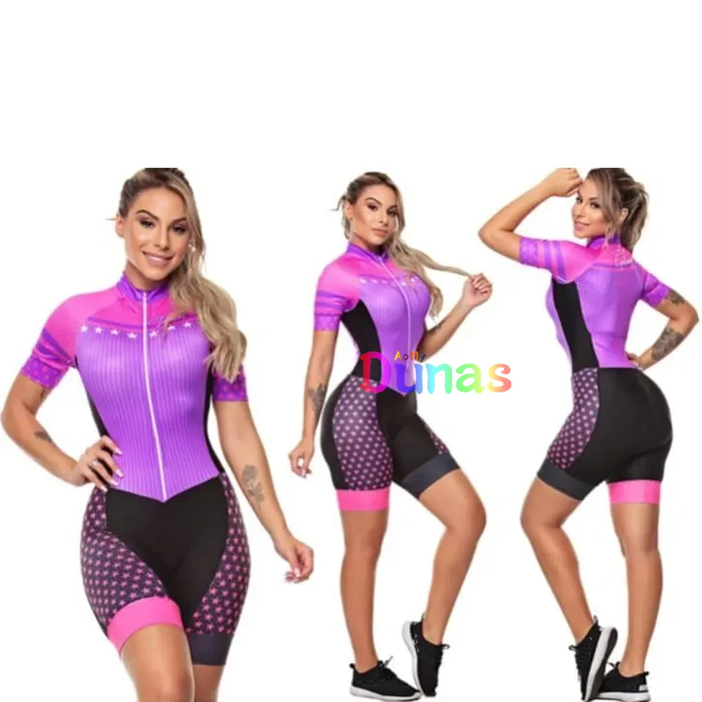 Dunas Women's Professional Triathlon Skinsuit Sets MTB Short Cycling Jersey Maillot Ropa Ciclismo Bicycle Clothing Bike Shirts
Dunas Women's Professional Triathlon Skinsuit Sets MTB Short Cycling Jersey Maillot Ropa Ciclismo Bicycle Clothing Bike Shirts