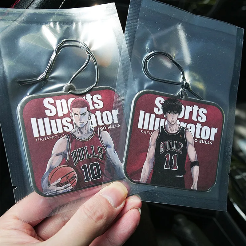 Personality Car Interior Decoration Slam Dunk Car Air Freshener Auto Rearview Mirror Hanging Pendant Aromatherapy Tablet Perfume
Personality Car Interior Decoration Slam Dunk Car Air Freshener Auto Rearview Mirror Hanging Pendant Aromatherapy Tablet Perfume