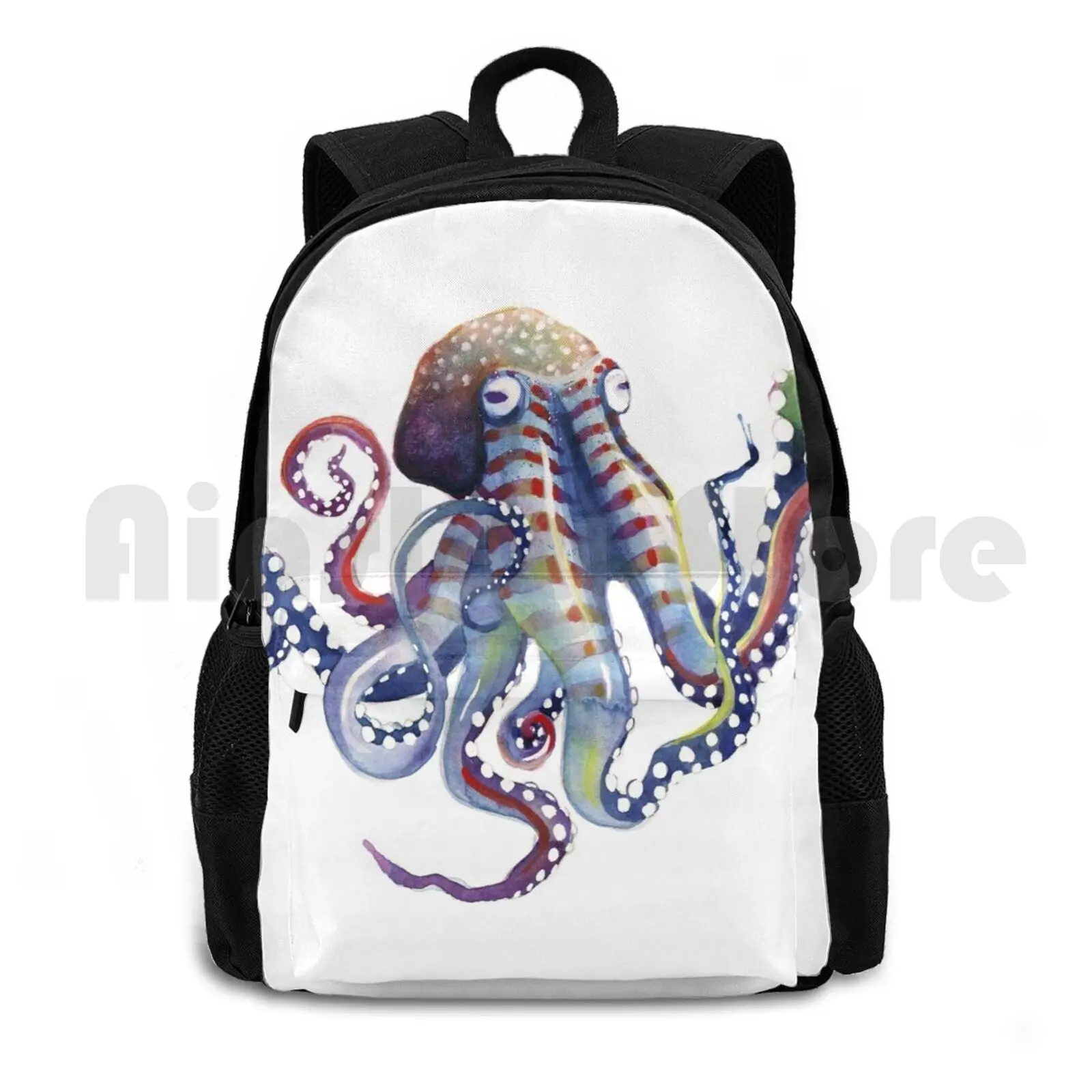 Рюкзак для пешего туризма на открытом воздухе, спортивная сумка для скалолазания, щупальца осьминога, акварель, морская жизнь, искусство для ванной комнаты, морской монстр
Рюкзак для пешего туризма на открытом воздухе, спортивная сумка для скалолазания, щупальца осьминога, акварель, морская жизнь, искусство для ванной комнаты, морской монстр
