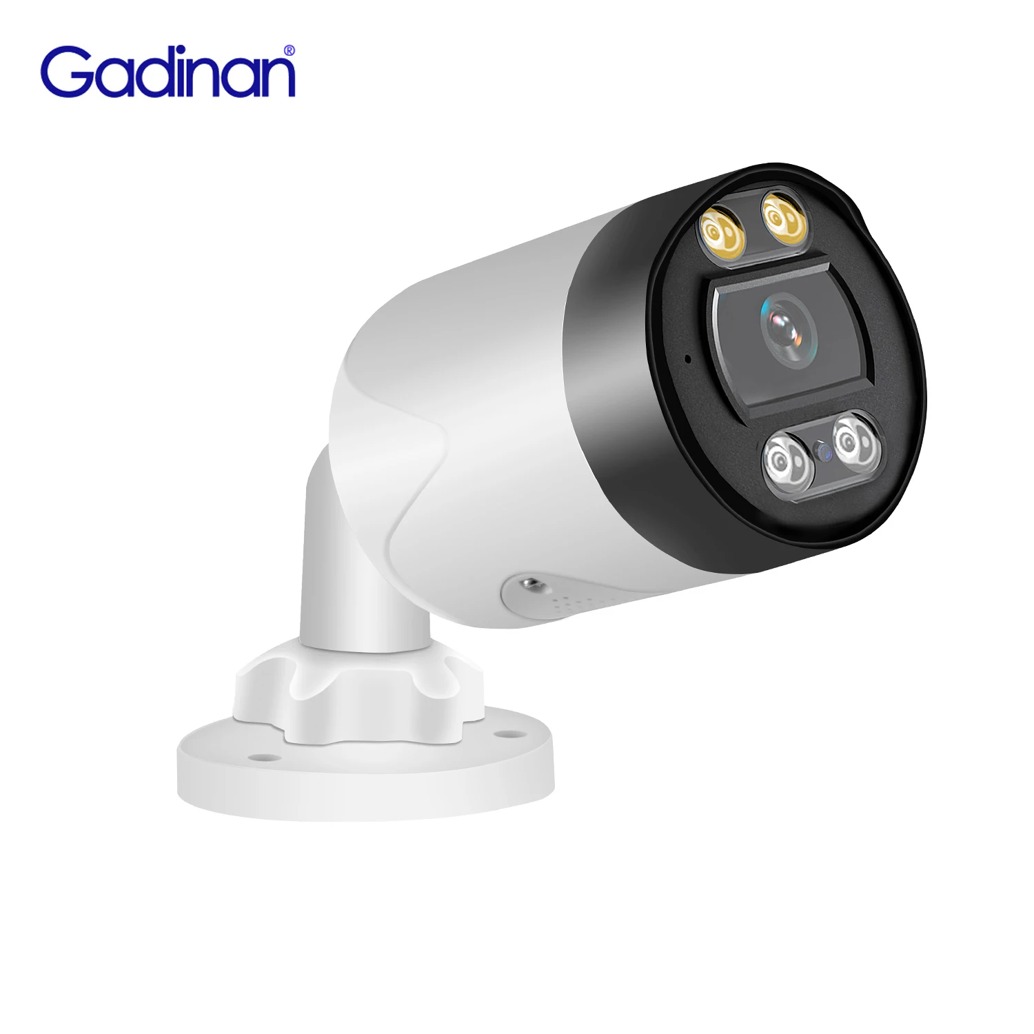 Gadinan HD 4K POE Outdoor Waterproof Color Night Vision Two Way Audio H.265+ Video Surveillance Security Protection IP Camera
Gadinan HD 4K POE Outdoor Waterproof Color Night Vision Two Way Audio H.265+ Video Surveillance Security Protection IP Camera