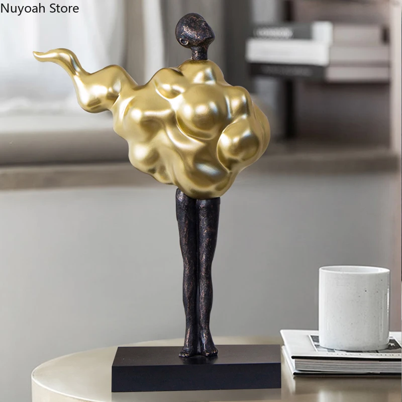 European Abstract Art Figure Statue Decoration Modern Minimalist Handicraft Decoration Home Living Room Decoration Accessories
European Abstract Art Figure Statue Decoration Modern Minimalist Handicraft Decoration Home Living Room Decoration Accessories