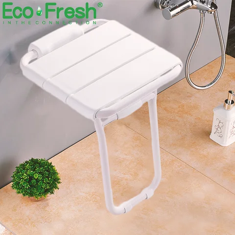 Wall Mounted Shower Seat shower folding seat for elderly toilet bath stool bathroom bench Cadeira for seniors and elders