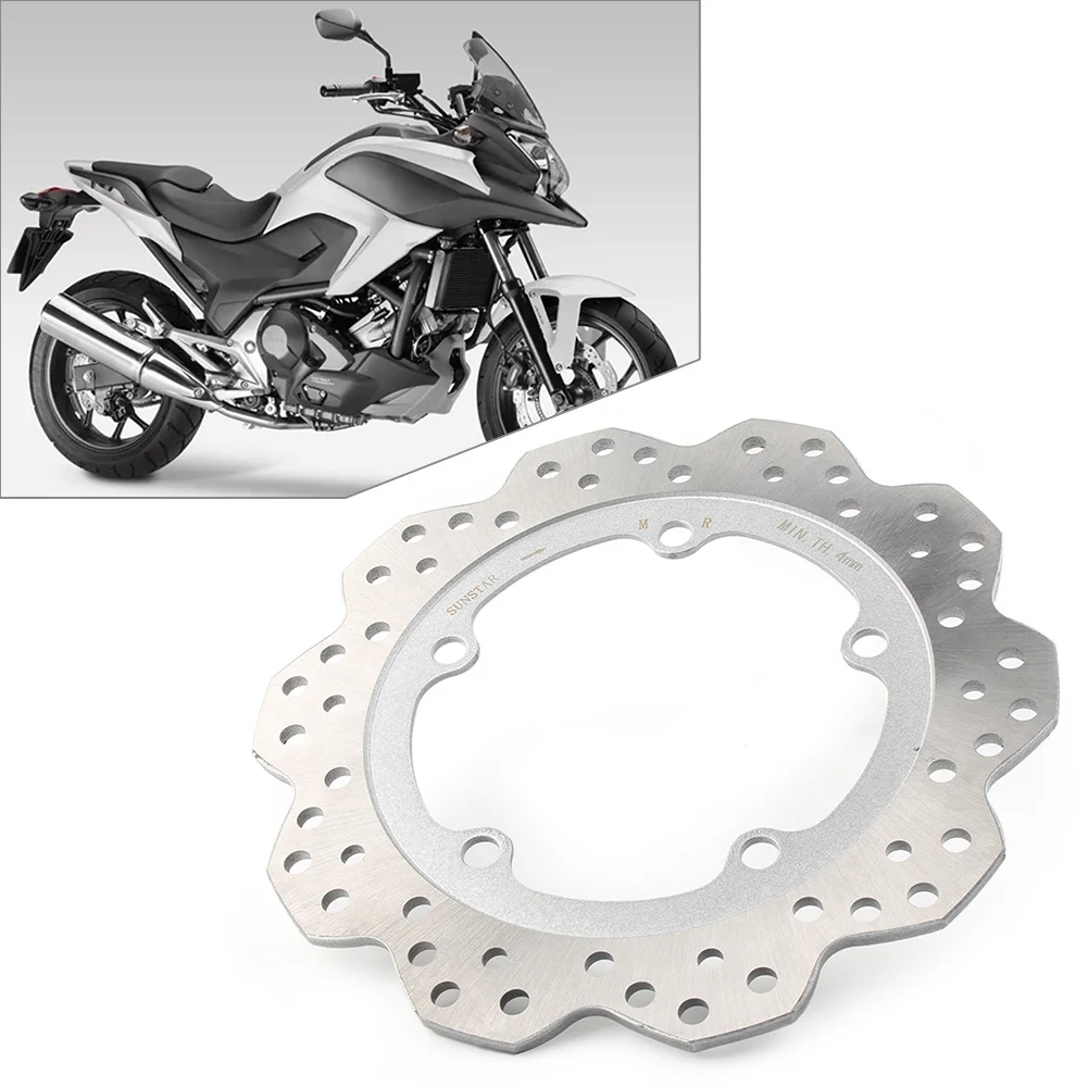 Ротор заднего тормозного диска мотоцикла для HONDA NC700S/X 2012-2013/CTX700 CTX700N CTX700D 2014-2015 и NC750S NC750X 2014-2018
Ротор заднего тормозного диска мотоцикла для HONDA NC700S/X 2012-2013/CTX700 CTX700N CTX700D 2014-2015 и NC750S NC750X 2014-2018