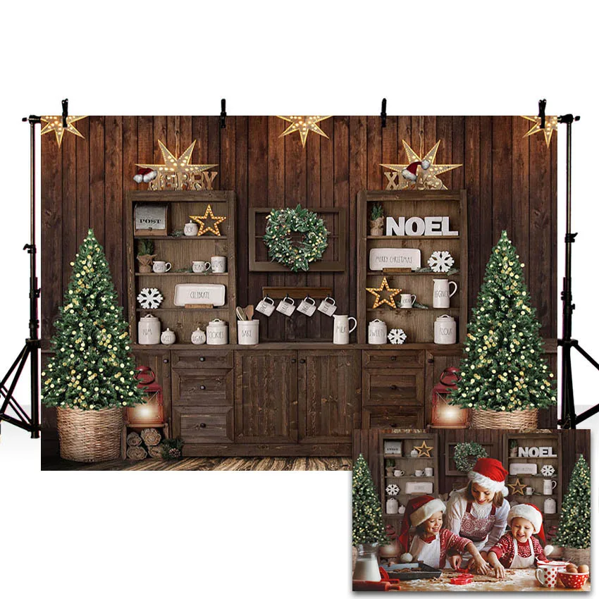 Mehofond Christmas Kitchen Backdrop Christmas Tree Brown Wood Cupboard Light Family Photography Background Photo Studio Decor
Mehofond Christmas Kitchen Backdrop Christmas Tree Brown Wood Cupboard Light Family Photography Background Photo Studio Decor