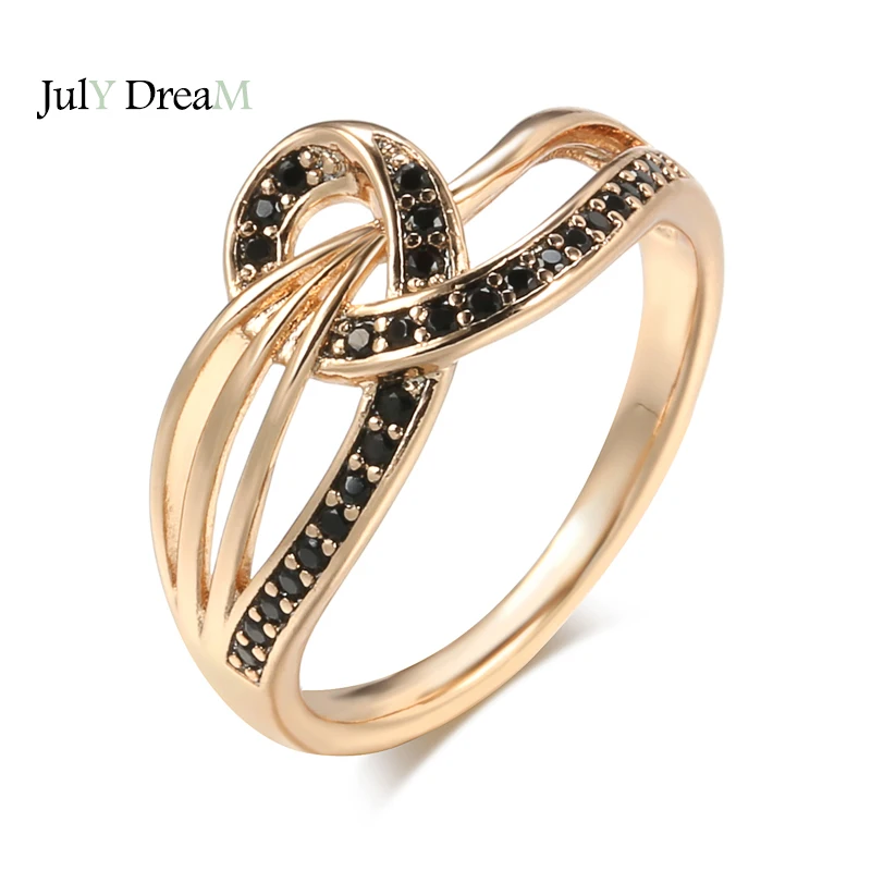 New Luxury Micro Inlay Dark Zircon 585 Rose Gold Rings for Women Octopus Tentacles Hollow Cross Ring Party Fashion Fine Jewelry
New Luxury Micro Inlay Dark Zircon 585 Rose Gold Rings for Women Octopus Tentacles Hollow Cross Ring Party Fashion Fine Jewelry