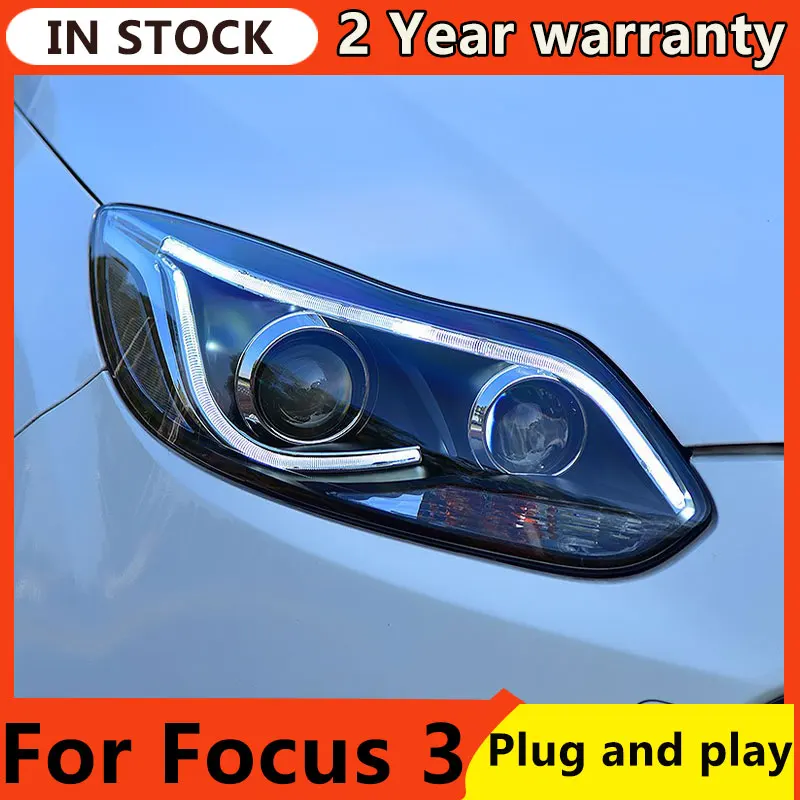 Car Styling for Ford Focus Headlights 2012 2013 2014 Focus 3 LED Headlight DRL Hid Head Lamp Angel Eye Bi Xenon Beam Accessories
Car Styling for Ford Focus Headlights 2012 2013 2014 Focus 3 LED Headlight DRL Hid Head Lamp Angel Eye Bi Xenon Beam Accessories