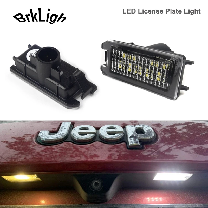 2Pcs Error Free LED Number License Plate Light Lamp For Fiat 500 Jeep Grand Cherokee Compass Patriot Dodge Viper Car Accessories
2Pcs Error Free LED Number License Plate Light Lamp For Fiat 500 Jeep Grand Cherokee Compass Patriot Dodge Viper Car Accessories
