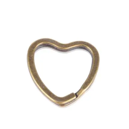 80pcs Keychain Heart,Heart Keyrings,Heart Split Ring,Key Holder,Split Key Rings,Key Clasps,Key Fob (31mm x 32mm / Bronze D15
80pcs Keychain Heart,Heart Keyrings,Heart Split Ring,Key Holder,Split Key Rings,Key Clasps,Key Fob (31mm x 32mm / Bronze D15
