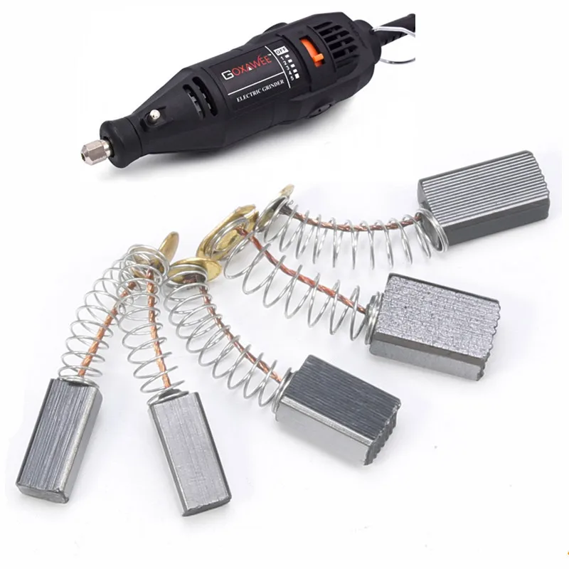 20pc/lot High performance graphite carbon brush Power Tool Replacement Spare Part for electric motors angle grinders fittings
20pc/lot High performance graphite carbon brush Power Tool Replacement Spare Part for electric motors angle grinders fittings