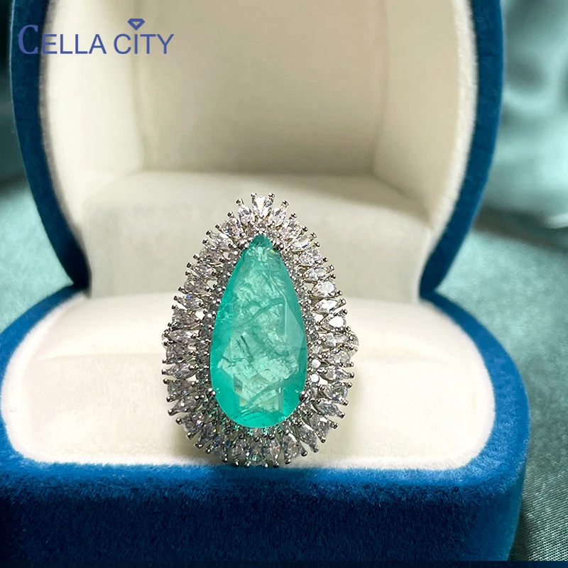 Шикарное серебряное кольцо в виде подвески, 10*20 мм 
Шикарное серебряное кольцо в виде подвески, 10*20 мм