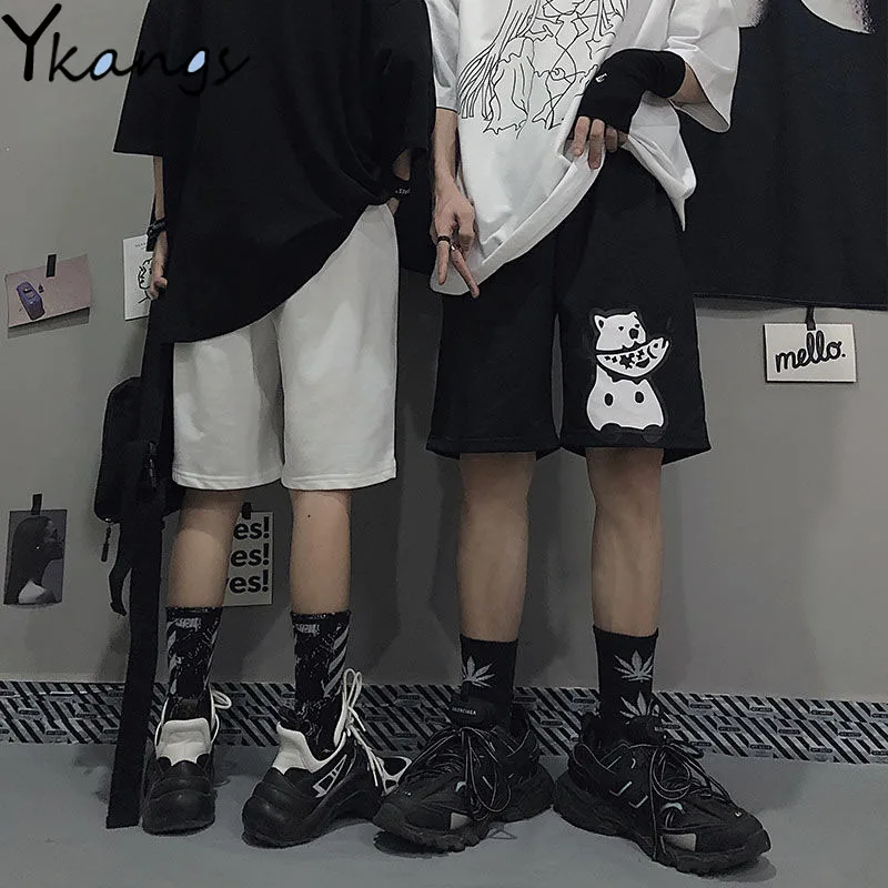 Cartoon Bear Print High Waist Shorts Summer Breathable Wide Leg Women Sports Shorts Home Casual Ladies Loose Five-quarter Pants
Cartoon Bear Print High Waist Shorts Summer Breathable Wide Leg Women Sports Shorts Home Casual Ladies Loose Five-quarter Pants