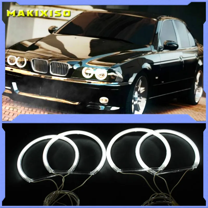 LED Angel Eyes for BMW E46 E39 E38 E36 projector headlight white E39 angel eye 4*131mm rings
LED Angel Eyes for BMW E46 E39 E38 E36 projector headlight white E39 angel eye 4*131mm rings