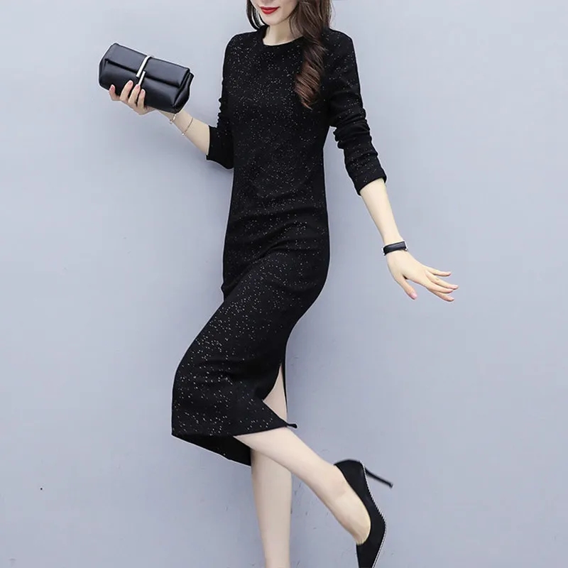 Size Plus 2020 Spring Women Knitted Long Sleeve Dress Fashion Elegant Ladies Dresses Bodycon Midi Vestido KJ4257
Size Plus 2020 Spring Women Knitted Long Sleeve Dress Fashion Elegant Ladies Dresses Bodycon Midi Vestido KJ4257
