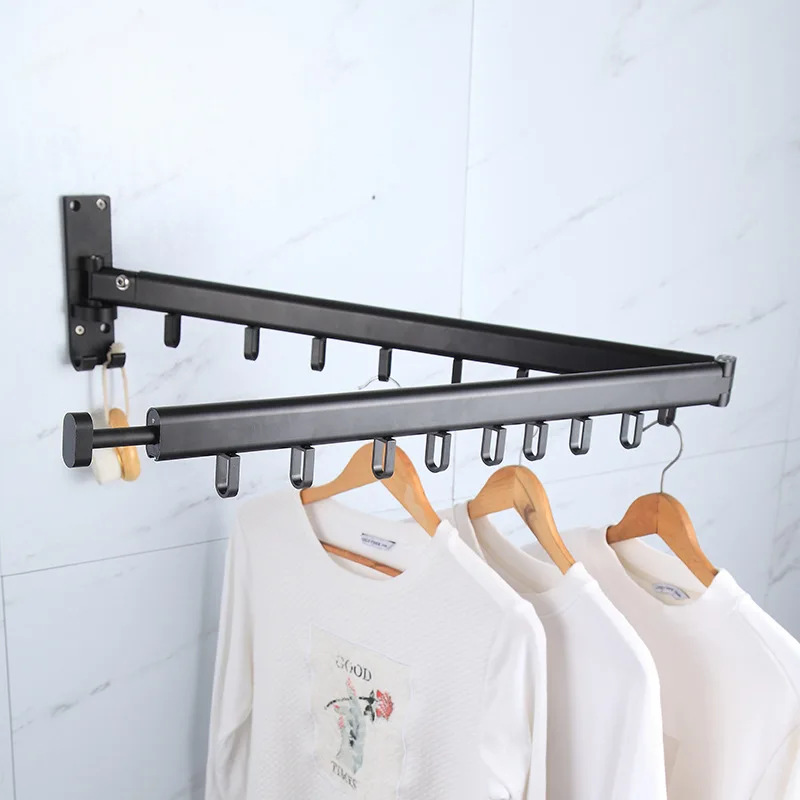 Foldable Drying Rack Wall Mounted Telescopic Clothes Rack Indoor And Outdoor Simple Clothes Hanger Clothes Hook Clothesline
Foldable Drying Rack Wall Mounted Telescopic Clothes Rack Indoor And Outdoor Simple Clothes Hanger Clothes Hook Clothesline
