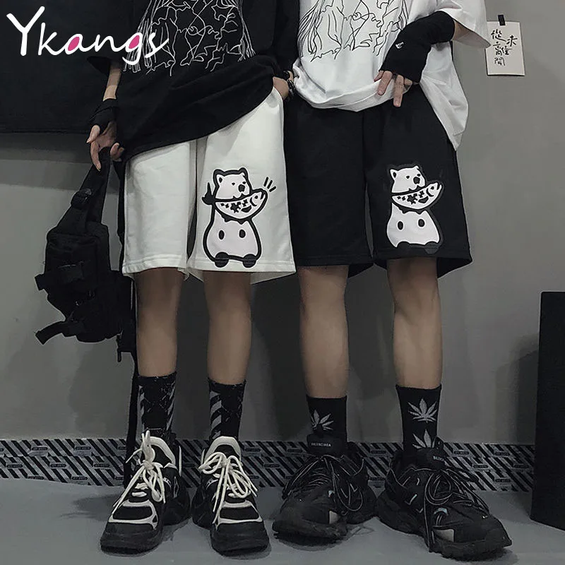 Women's Shorts Cartoon Print Elastic High Waist Harajuku Summer Sport Shorts Joggers Women Korean Style Streetwear Female Shorts
Women's Shorts Cartoon Print Elastic High Waist Harajuku Summer Sport Shorts Joggers Women Korean Style Streetwear Female Shorts