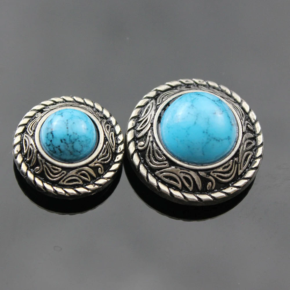 DIY leather craft turquoise stone vintage silver pattern carved screws rivet wallet decoration button set 20mm 25mm 5pcs/lot
DIY leather craft turquoise stone vintage silver pattern carved screws rivet wallet decoration button set 20mm 25mm 5pcs/lot