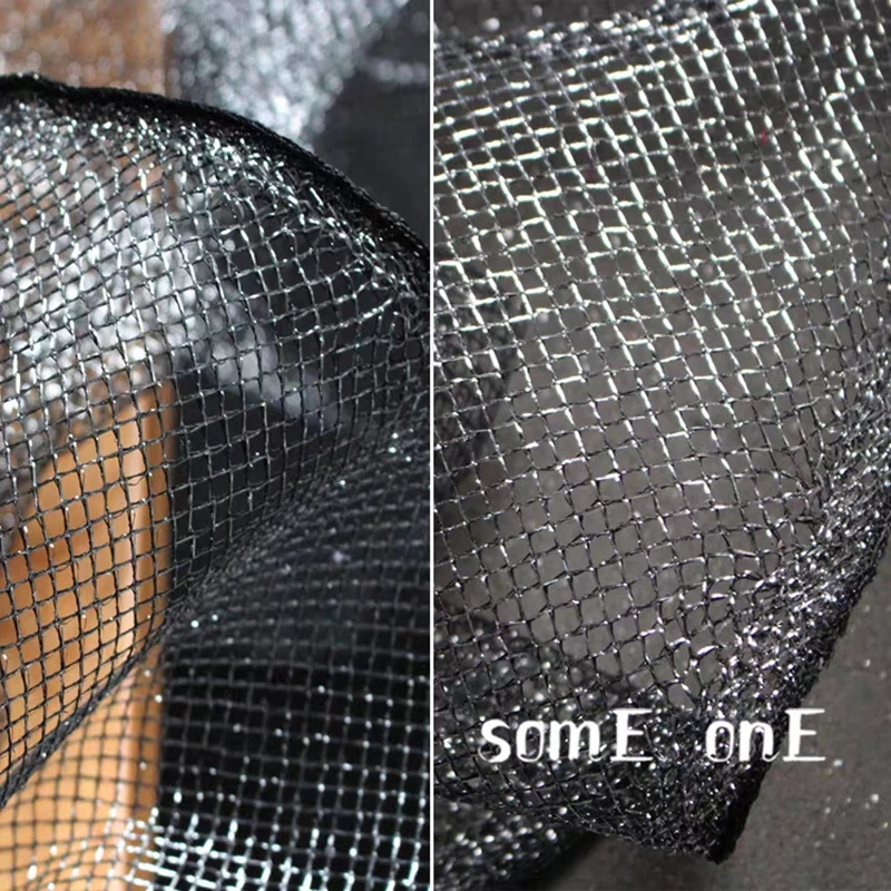 Hollow Mesh tulle Fabric Shiny Black Stiff Feel Hollow DIY Stage Lace Skirt Wedding Dress Designer Fabric
Hollow Mesh tulle Fabric Shiny Black Stiff Feel Hollow DIY Stage Lace Skirt Wedding Dress Designer Fabric