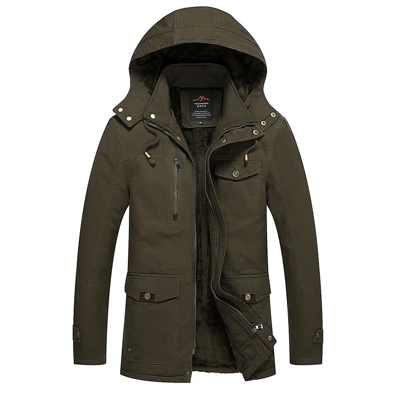 Fashion Winter Warm -20'C Hooded Jacket Coat Plush Padded Men's Cotton Casual Long Outwear Overcoat Parkas Size L-4XL
Fashion Winter Warm -20'C Hooded Jacket Coat Plush Padded Men's Cotton Casual Long Outwear Overcoat Parkas Size L-4XL