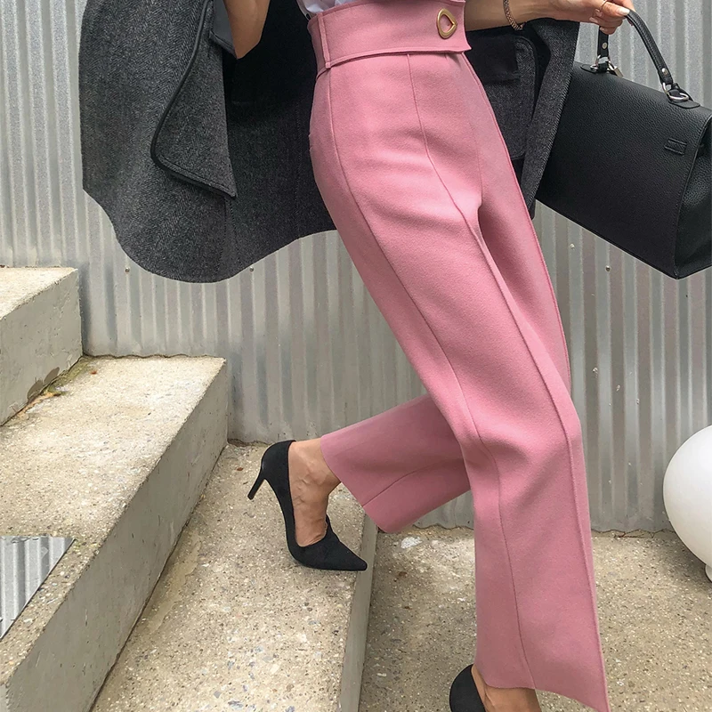2022 Winter Women Woolen Long Trousers High Waist office lady Casual Solid Straight Wool Wide Leg Pants
2022 Winter Women Woolen Long Trousers High Waist office lady Casual Solid Straight Wool Wide Leg Pants
