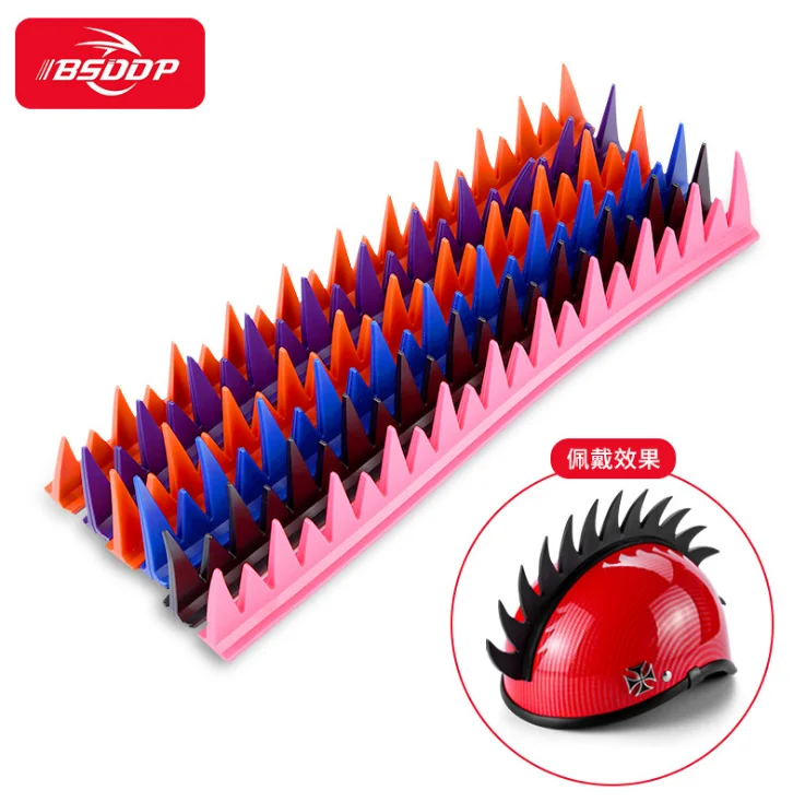 Motorcycle Helmet Reflective Decals Sticker Dirt Bike Rubber Strip Decoration Spikes Saw Strip Mohawk Warhawk
Motorcycle Helmet Reflective Decals Sticker Dirt Bike Rubber Strip Decoration Spikes Saw Strip Mohawk Warhawk