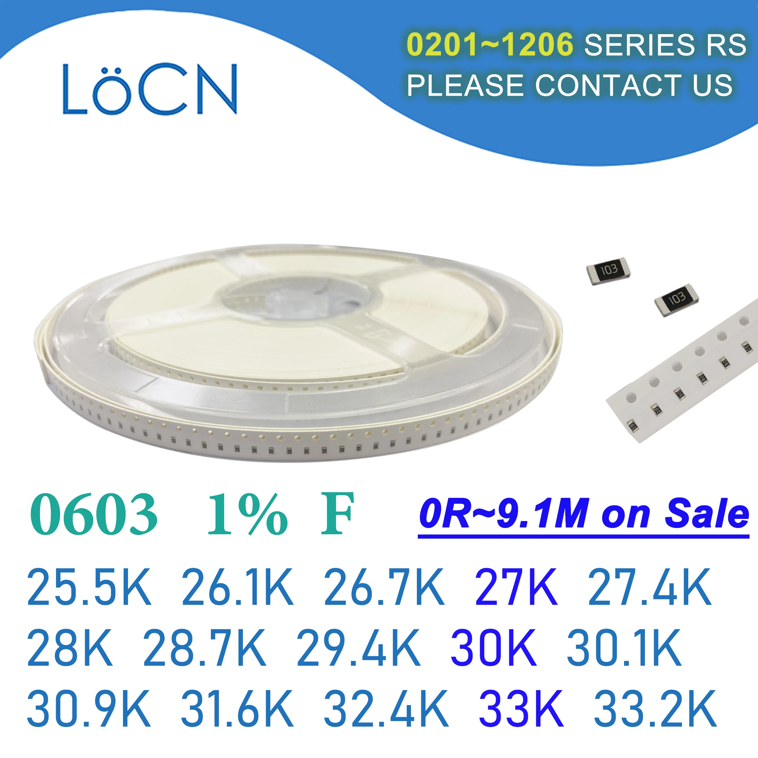 0603 1% 5000 шт. SMD резистор F 25,5 K 26,1 K 26,7 K 27K 27,4 K 28K 28,7 K 29,4 K 30K 30,1 K 30,9 K 31,6 K 32,4 K 33K 33,2 K 1608 Ом
0603 1% 5000 шт. SMD резистор F 25,5 K 26,1 K 26,7 K 27K 27,4 K 28K 28,7 K 29,4 K 30K 30,1 K 30,9 K 31,6 K 32,4 K 33K 33,2 K 1608 Ом