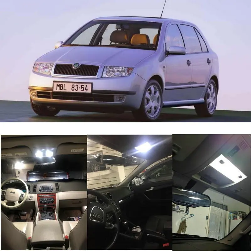 LED Interior Car Lights For Skoda fabia mk1 6y2 hatchback combi 6y5 estate saloon 6y3 car accessories lamp bulb error free
LED Interior Car Lights For Skoda fabia mk1 6y2 hatchback combi 6y5 estate saloon 6y3 car accessories lamp bulb error free