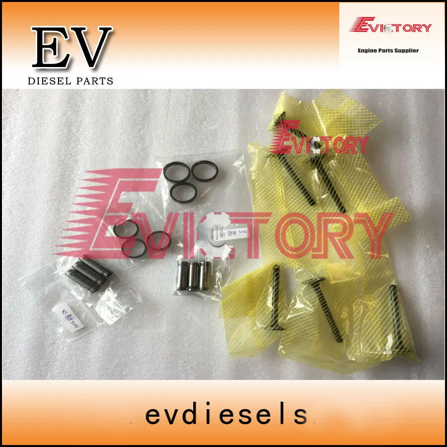 Для Kubota D1005 D1105 D1305 впускной клапан + выпускной клапан + направляющая клапана + сиденье клапана
Для Kubota D1005 D1105 D1305 впускной клапан + выпускной клапан + направляющая клапана + сиденье клапана