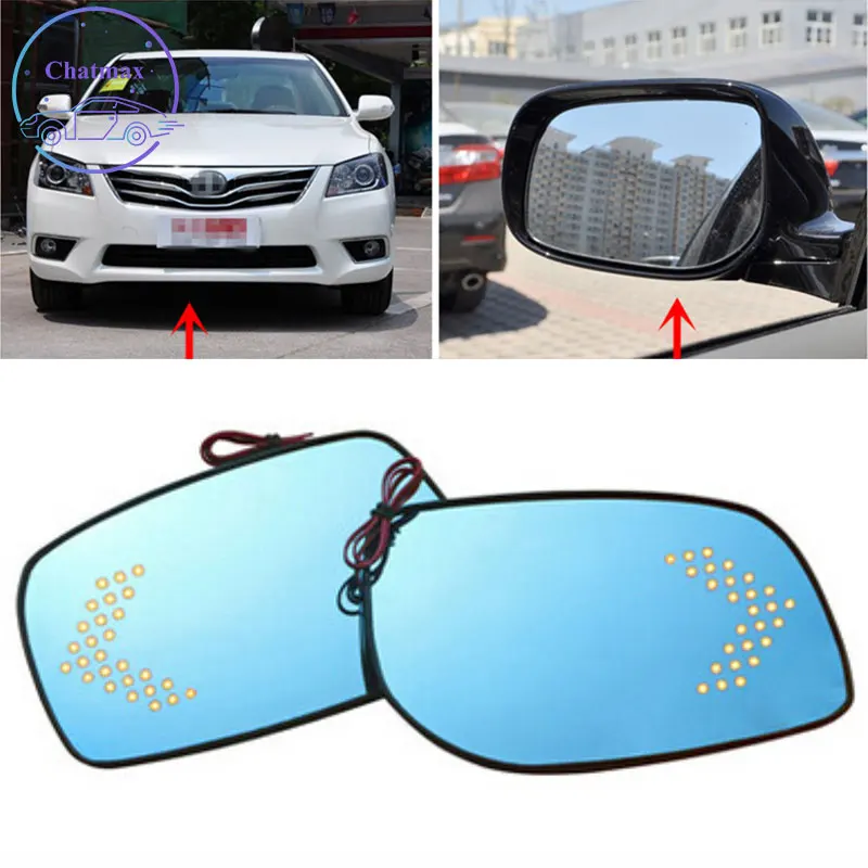Зеркало заднего вида, для Toyota Camry 2006-2011, стекло HD, левое и правое, боковое, боковое, синее, со светодиодным указателем поворота, с функцией подогрева
Зеркало заднего вида, для Toyota Camry 2006-2011, стекло HD, левое и правое, боковое, боковое, синее, со светодиодным указателем поворота, с функцией подогрева