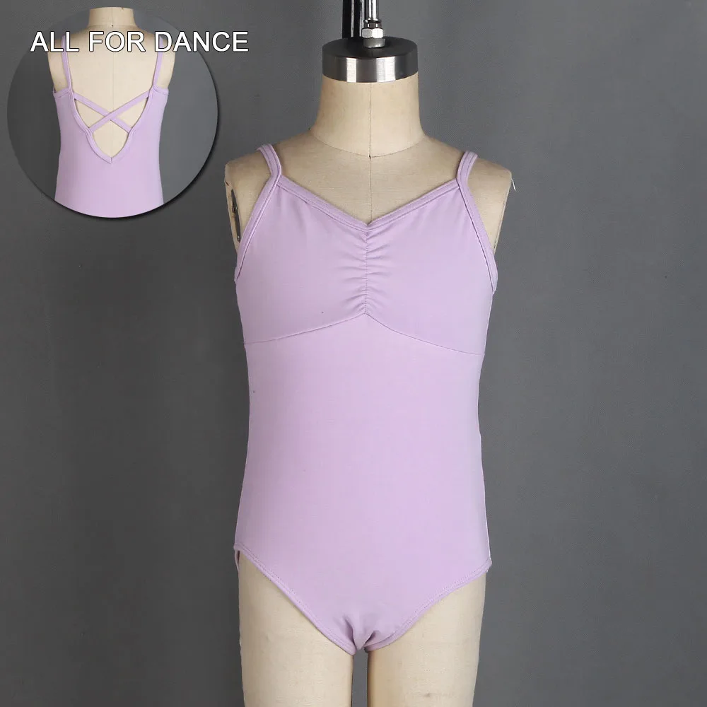 03D0006 Pinch Front Camisole Cotton Leotard with Criss Cross Back Ballet Dance Wear Sleeveless Leotards
03D0006 Pinch Front Camisole Cotton Leotard with Criss Cross Back Ballet Dance Wear Sleeveless Leotards