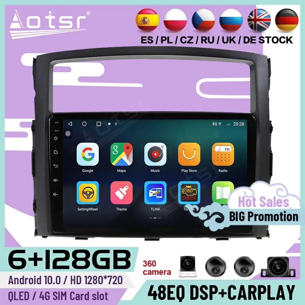 6 + 128 г Carplay Мультимедиа Стерео Android плеер для Mitsubishi Pajero 2006 2007 2008 2009 2010 2011 GPS радиоприемник головное устройство
6 + 128 г Carplay Мультимедиа Стерео Android плеер для Mitsubishi Pajero 2006 2007 2008 2009 2010 2011 GPS радиоприемник головное устройство