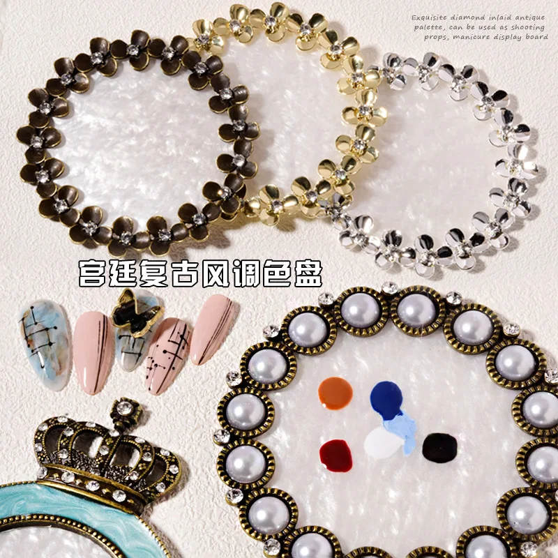 Fashion Photo Props Pearl Display Frame Color Palette New Design Retro Flowers Nail Display Board Manicure Nail Art Nail Toner
Fashion Photo Props Pearl Display Frame Color Palette New Design Retro Flowers Nail Display Board Manicure Nail Art Nail Toner