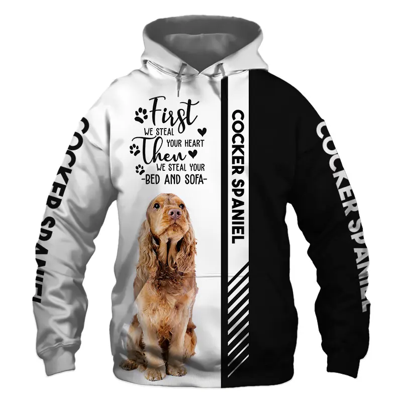 English Cocker Spaniel Dog 3D Printed Unisex Deluxe Hoodie Men/Women Sweatshirt Streetwear Zip Pullover Casual Jacket Tracksuit
English Cocker Spaniel Dog 3D Printed Unisex Deluxe Hoodie Men/Women Sweatshirt Streetwear Zip Pullover Casual Jacket Tracksuit