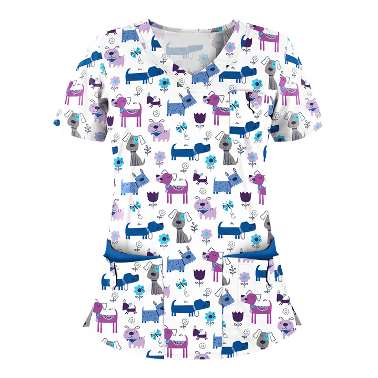 Nurse Working Uniform Women Working Scrubs Short Sleeve Animal Print Blouse Nurse Overalls Nursing Uniform Workwear Accessories
Nurse Working Uniform Women Working Scrubs Short Sleeve Animal Print Blouse Nurse Overalls Nursing Uniform Workwear Accessories