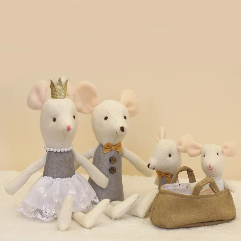 The Mouse Family kawaii plush Little Mouse Plush dolls Stuffed Animal Cartoon Kids Toys for Girls Baby Christmas Gift
The Mouse Family kawaii plush Little Mouse Plush dolls Stuffed Animal Cartoon Kids Toys for Girls Baby Christmas Gift