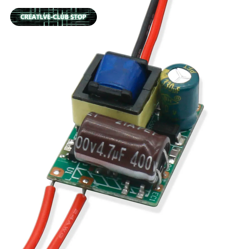 5pcs LED Lamp Driver 3W 680mA For LEDs Power Supply Unit AC85-264V Lighting Transformers LED Power Lights Spot Light Bulb Chip
5pcs LED Lamp Driver 3W 680mA For LEDs Power Supply Unit AC85-264V Lighting Transformers LED Power Lights Spot Light Bulb Chip