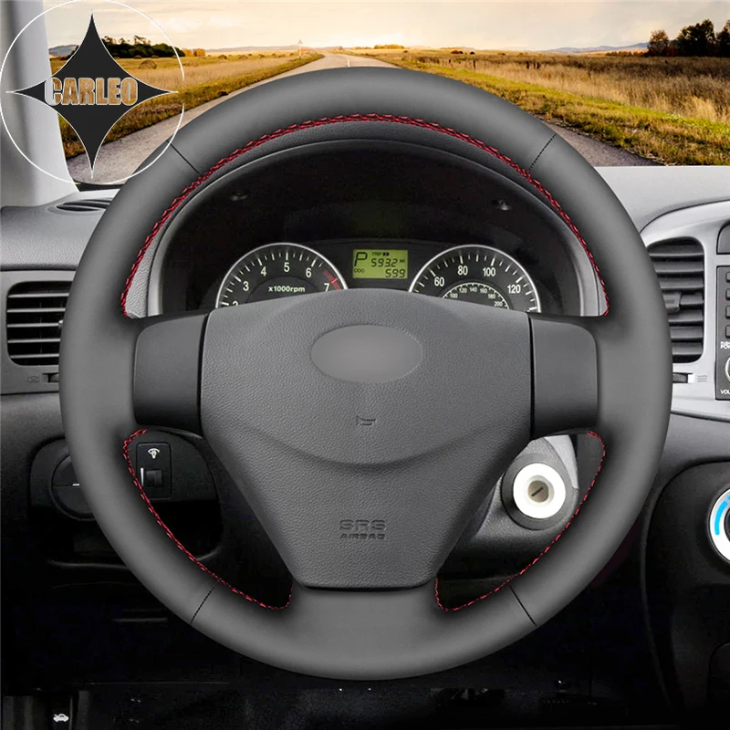 Оригинальный держатель из Натуральной Черной Кожи для Hyundai Getz чехол рулевого колеса автомобиля-2005, Accent 2011-2006, Kia Rio/5, сделай сам 2011
Оригинальный держатель из Натуральной Черной Кожи для Hyundai Getz чехол рулевого колеса автомобиля-2005, Accent 2011-2006, Kia Rio/5, сделай сам 2011