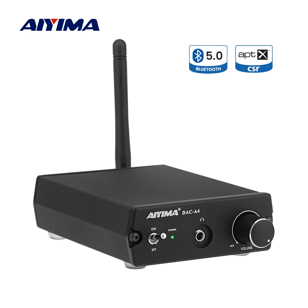 AIYIMA APTX HD Bluetooth аудио декодер DAC CSR8675 LDAC Hifi стерео усилитель для наушников 24 бит 96 кГц с USB коаксиальный RCA AUX
AIYIMA APTX HD Bluetooth аудио декодер DAC CSR8675 LDAC Hifi стерео усилитель для наушников 24 бит 96 кГц с USB коаксиальный RCA AUX