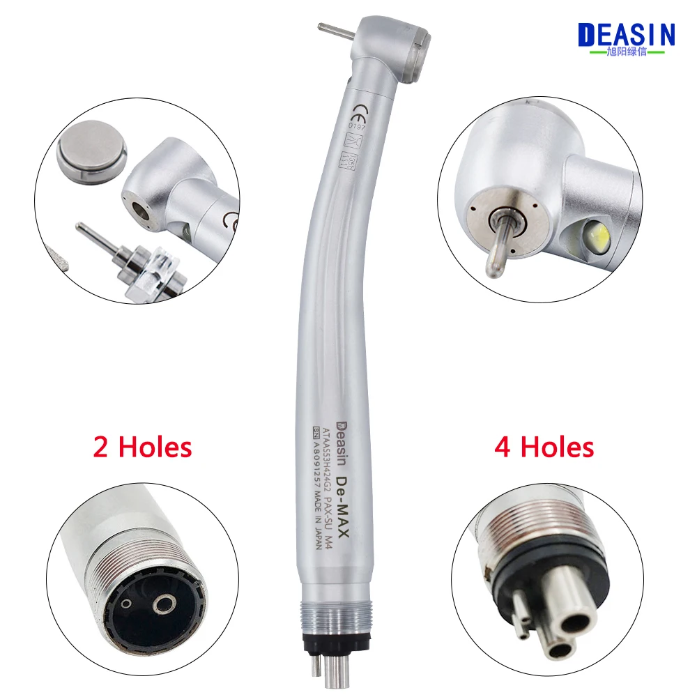 NS* Max Style LED bulb Dental High Speed Handpiece Push button Air Turbine 2/4 Holes
NS* Max Style LED bulb Dental High Speed Handpiece Push button Air Turbine 2/4 Holes