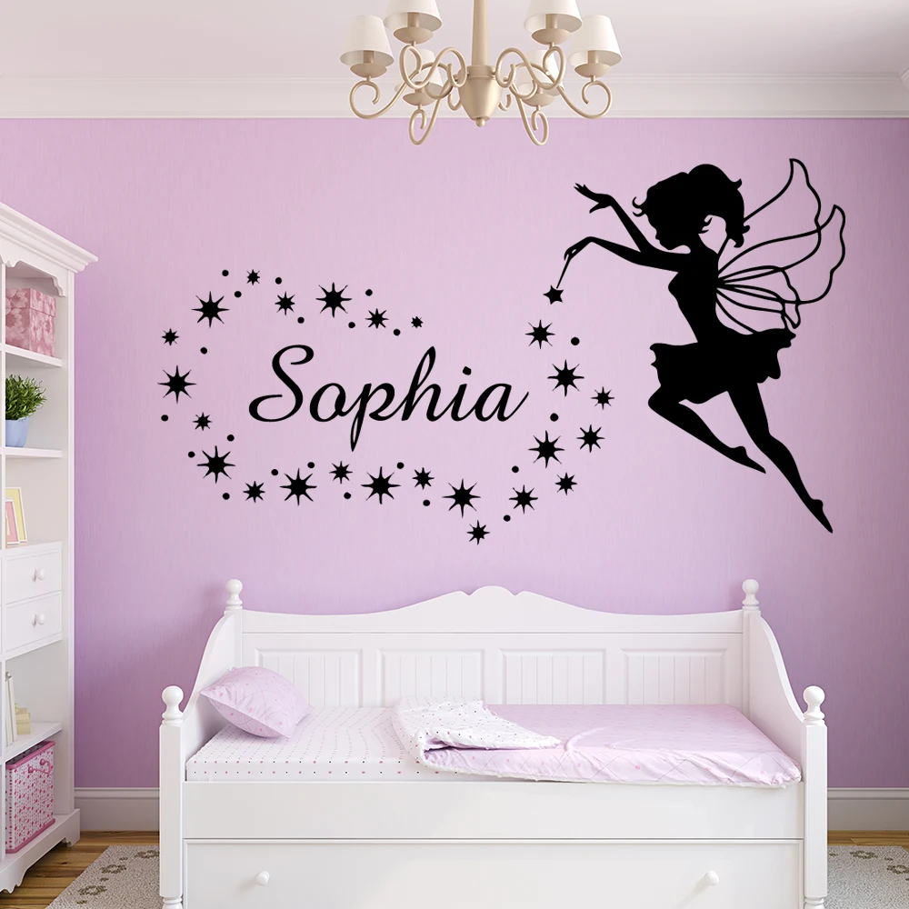 Custom name wall stickers, home kids room girls room decoration vinyl wall decals angel decals bedroom fashion decoration diy45
Custom name wall stickers, home kids room girls room decoration vinyl wall decals angel decals bedroom fashion decoration diy45