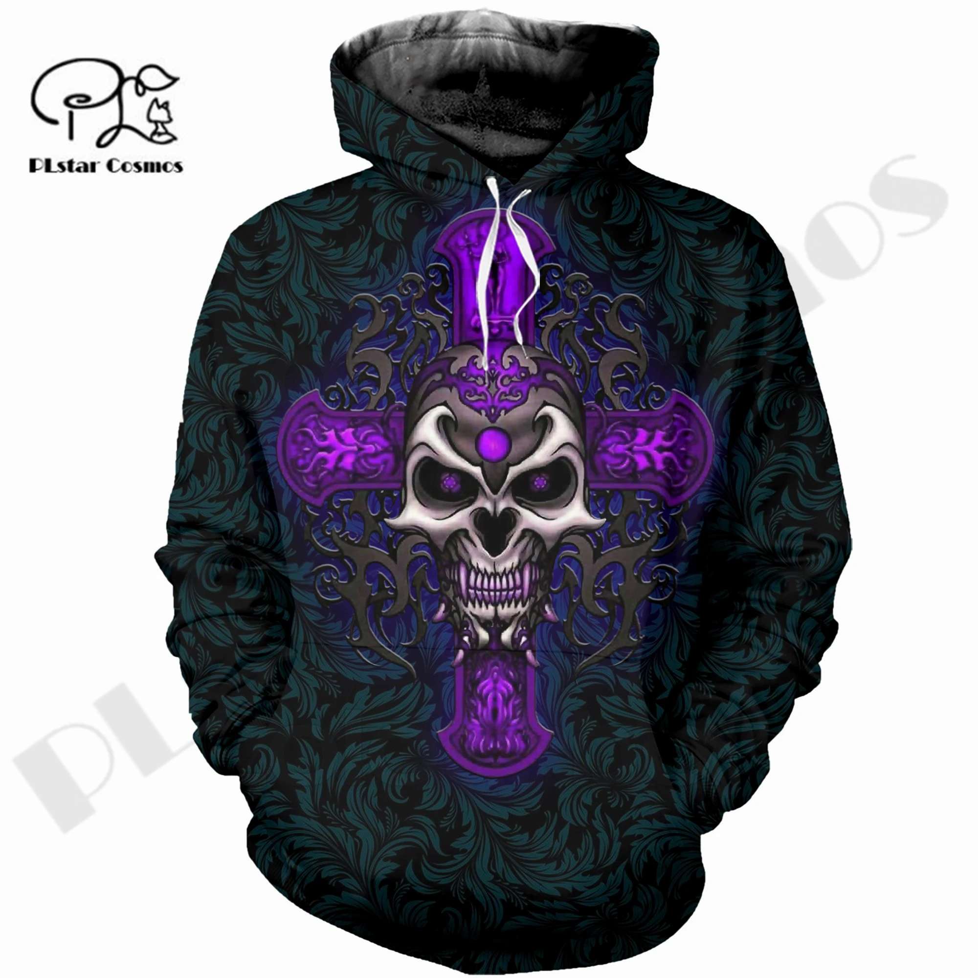 PLstar Cosmos 3Dprinted Skull Vintage Gothic Newest Harajuku Streetwear Unique Unisex Man/Woman Casual Hoodies/Sweatshirt/Zip -4
PLstar Cosmos 3Dprinted Skull Vintage Gothic Newest Harajuku Streetwear Unique Unisex Man/Woman Casual Hoodies/Sweatshirt/Zip -4