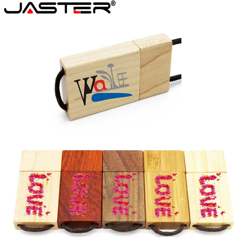 JASTER Wooden USB Flash Drive Lanyard wood pen drive 4GB 8GB 128GB 32GB 64GB bamboo Memory Stick logo engraving wedding gifts
JASTER Wooden USB Flash Drive Lanyard wood pen drive 4GB 8GB 128GB 32GB 64GB bamboo Memory Stick logo engraving wedding gifts