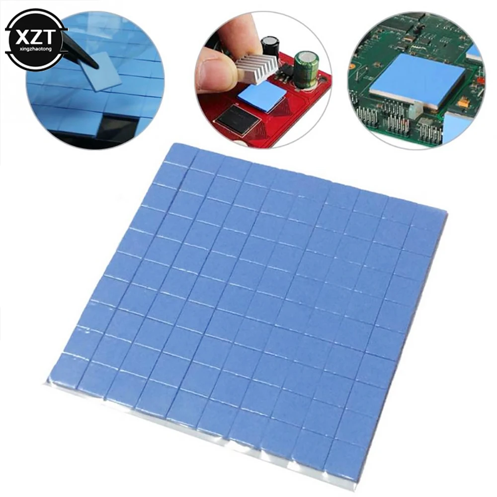 100Pcs/Sheet Conductive Heatsink Plaster Grease Paste Adhesive Computer PC Fan Cooler Silicone Heat Sink GPU CPU Thermal Pads
100Pcs/Sheet Conductive Heatsink Plaster Grease Paste Adhesive Computer PC Fan Cooler Silicone Heat Sink GPU CPU Thermal Pads